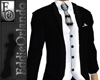 EO Blk/Wht 3piece Suit