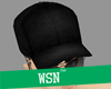[wsn]LeatherCap#Black#M