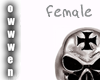 [O] skull ring F