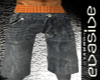 *CA* Grey Faded Shorts