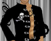 EMO SKULL OPEN SHIRT