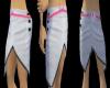(MG)Cut Skirt White