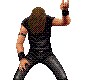 a animated headbanger