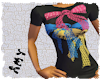 "A" Skulls Bow Tee