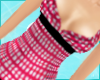 pink doted tank top