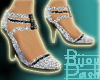 BlkGlitterStraps Slvr Gl