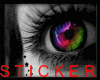 {s]Beutifull rainbow eye