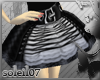 |S| Laced Skirt Noire