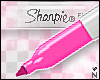 Pixelated Pink Sharpie