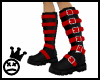 Vamp Buckled Boots