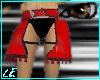 Red Chaps w/Black Bikini
