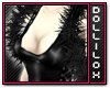 [Lox] Black Fur Boa