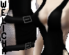 Chinched Fishnet Mini