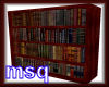 WoodBookCaseWBooks