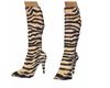 Tiger Print boots