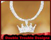 |DT|DIAMOND CROWN CHAIN