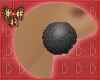 BB*Black Glitter Earstud