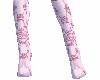 rasberry stiletto boots