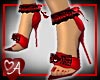 Girly Heels Red