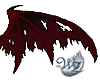 Dark Red Dragon Wings