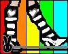 .R. D.C. Striped Shoes
