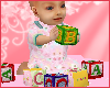 ^N^ Baby With Blocks