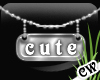 *Label* Niklace-Cute