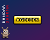 (BS) GOLDEN Sticker