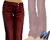 Merlot Tab Front Jeans