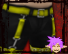 Strapped Pants Yellow