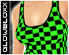 #Green Checkered Tank#