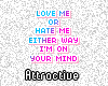 A� Love&Hate <3
