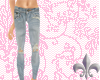 [ss] Light Ripped Jeans