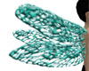 Turq. dragonfly wings