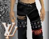 Belty Black Pants
