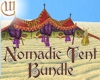 Nomadic Tent Bundle 2 - Red, Gold and Purple