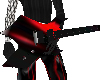 blood stained guitar