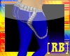 [RB] STUDDED JEANS ROYAL