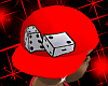 *CA* Red Dice Hat