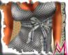 Doted top with bow