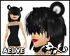 Aelye Emo Panda Ears