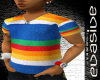 *CA* Colored V-Neck