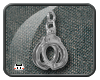 O" Handcuffs Earrings