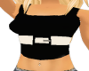 black singlet top