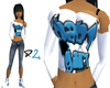 BabyGirlTopWhiteBluenBlk