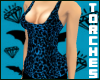 $ Leopard Tank BLUE