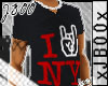 :SSF:iRock NY V-Neck-Red