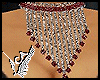 D-Glamour Necklace - Red