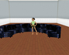 Blue Portal Pose Couch