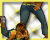 YEllow STripe Capris